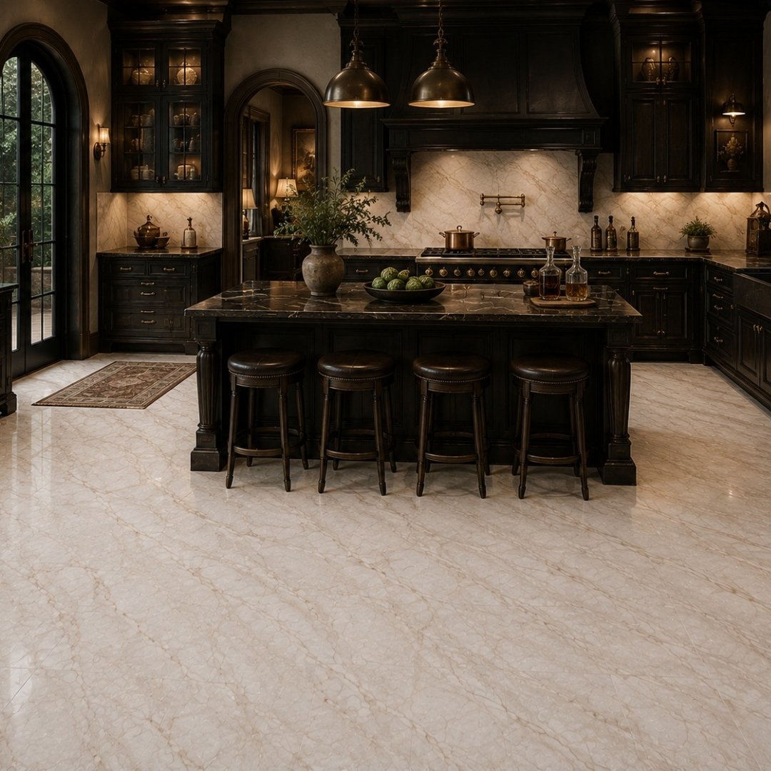 AL Berlin Marble Marble & Stone Kitchen Tiles - My Home Studio